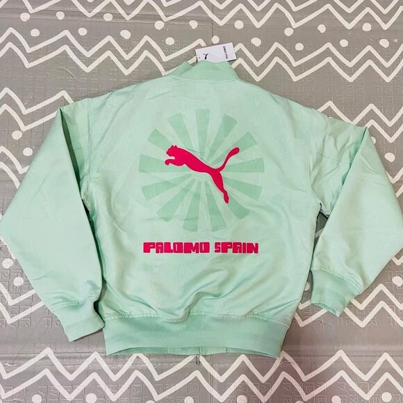 Puma x palomo Spain edition bomber varsity letterman jacket $225 - Picture 3 of 11